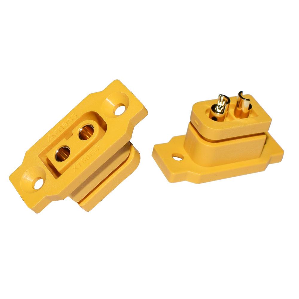 Amass XT60E-F XT60E Female Plug XT60H Male Bullet Connector Plug Adapter For RC FPV Lipo Battery RC Quadcopter XT60E Female Plug