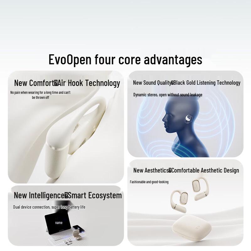 

Edifier HECATE Evo Open-Ear Bluetooth Headphones