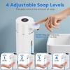 2025 Upgrade Automatic Soap Dispenser Touchless, 14.2oz/420ml Dish Hand Soap Dispenser for Bathroom and Kitchen, 4 Adjustable Volume, USB