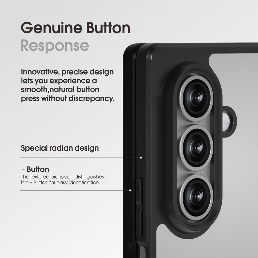 IBMRS For Samsung Galaxy Z Fold7 5G Case Soft TPU Frame Hard PC Back Anti-Fall Phone Cover