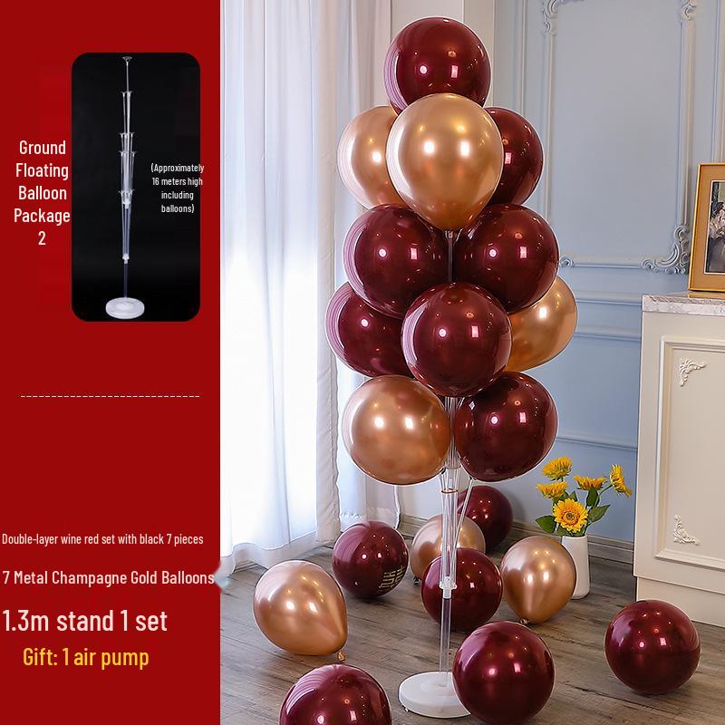 Wedding Balloons: Romantic Aisle Stand & Table Decoration Set