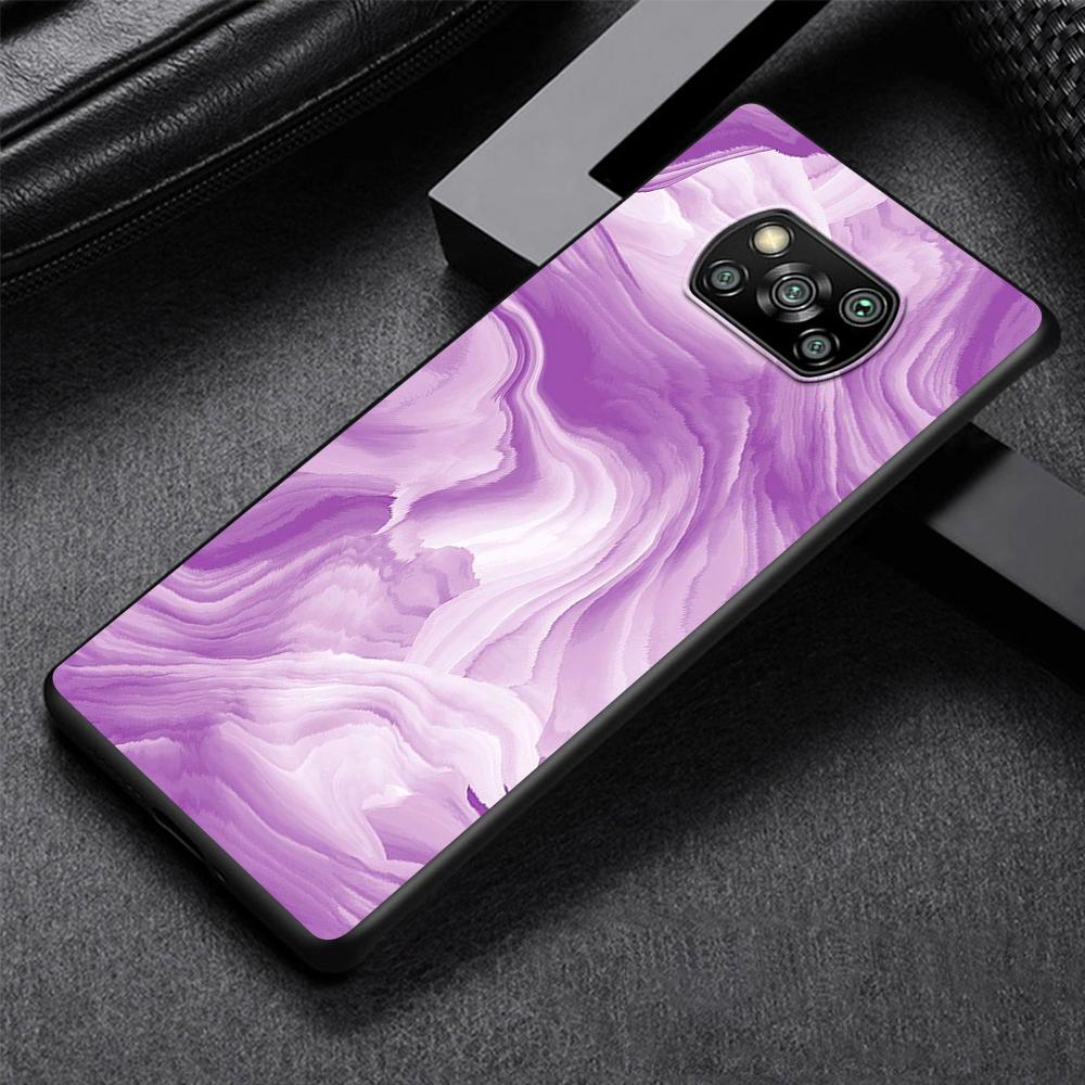 

Цветной роскошный мраморный чехол для телефона для Xiaomi Poco X3 NFC M3 X4 Pocophone F1 M4 Pro F3 GT, мягкий силиконовый черный чехол Xiaomi Mi 11T 5G