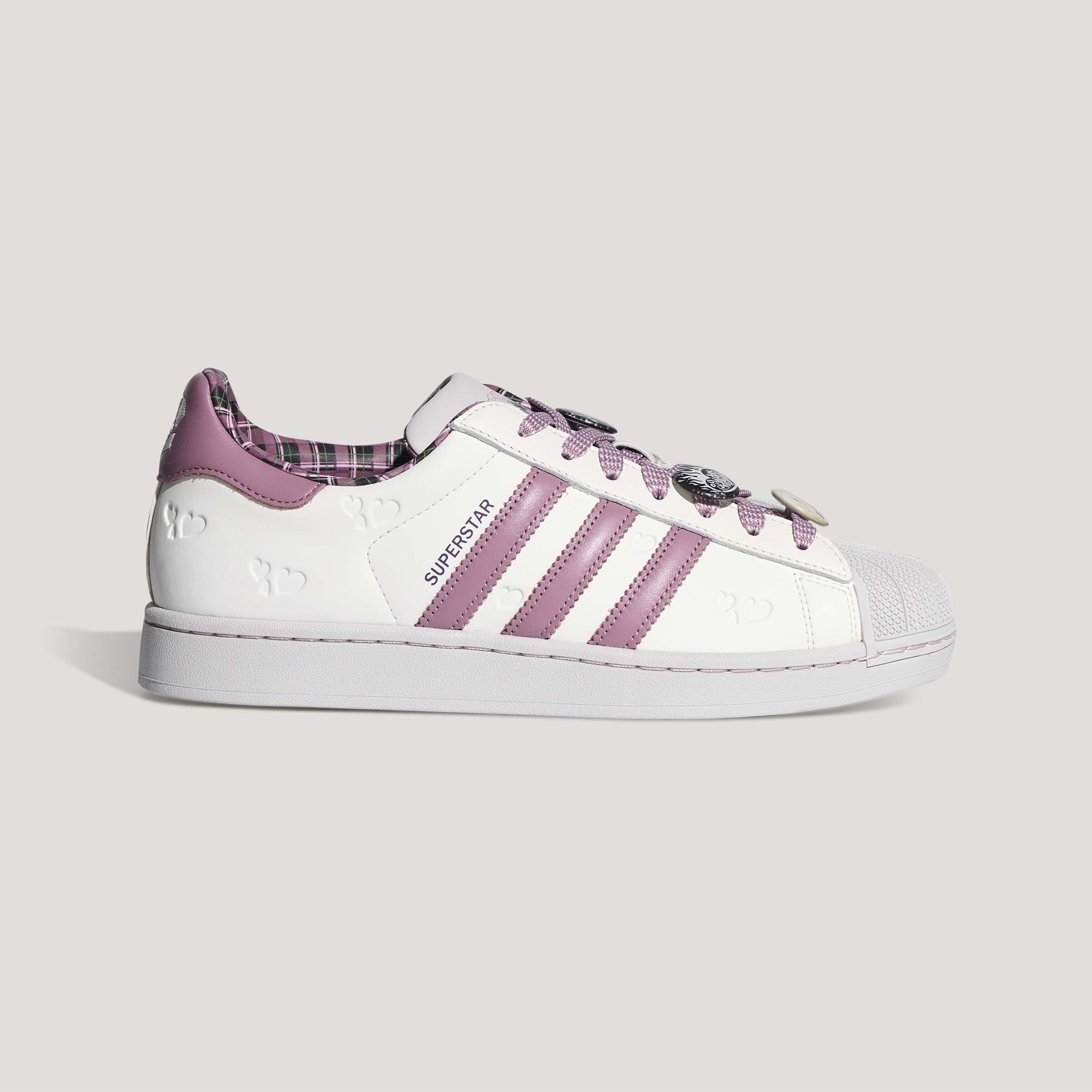 Adidas Originals Superstar 2 Скейтбордические кроссовки Унисекс Белый Фиолетовый 41