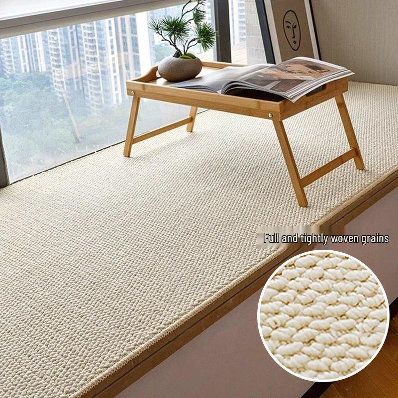 Durable Pineapple Ring Floor Mat: Stain-Resistant, Easy-Clean, Cat-Scratch-Proof, Non-Slip, Cold-Insulating Bedside Rug
