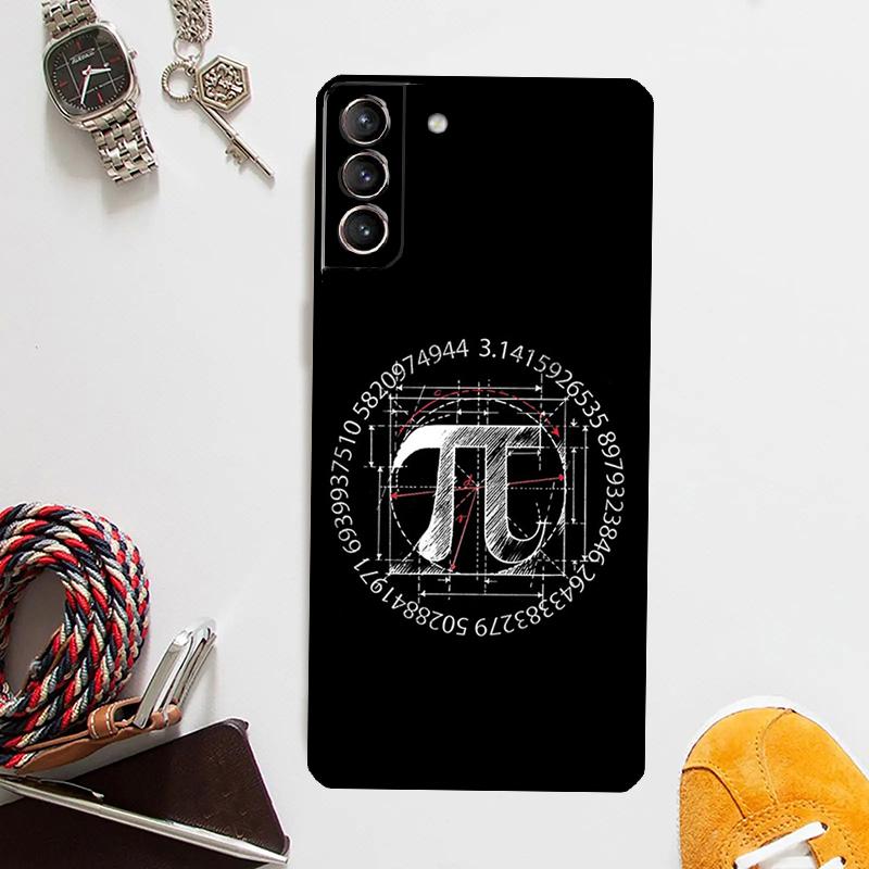 Symbol Math Science Physics Formulas Case For Samsung Galaxy S25 S24 Ultra S20 S21 S22 S23 Plus S9 S10 S24 FE S25 FE Cover Coque
