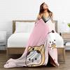 Cute Bubu & Dudu Blankets Super Warm Funny Plush Throw Blanket For Kids Adult Living Room Flannel Bedspread Bed Cover