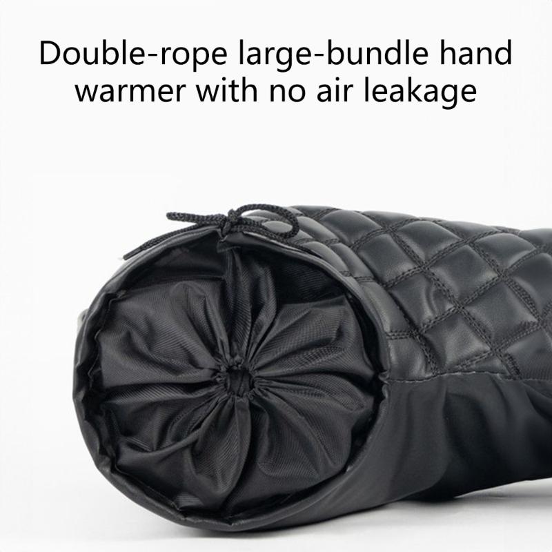 Universal Handlebar Gloves Mittens Suitable for Scooters Mopeds E Bikes Snow Riding Daily Commute and Fitness Use 2 Pack