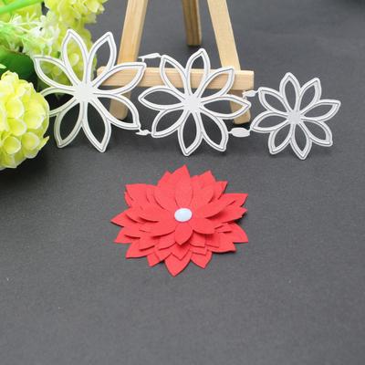 Blumenblüten-Metall-Stanzformen für DIY Scrapbooking, Alben, Papierkarten, dekorative Bastelarbeiten, Präge-Stanzformen