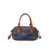 Bowling bag women's 2025 new niche portable pillow bag fashionable versatile single shoulder messenger bag bag
