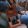 For Instax Wide Evo Camera Retro Camera Bag Protective Case Pu Leather Cover With Shoulder Strap Storage Protective Bag