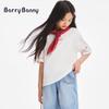 BARRY BANNY Girls' Summer Casual Short-Sleeve T-Shirt