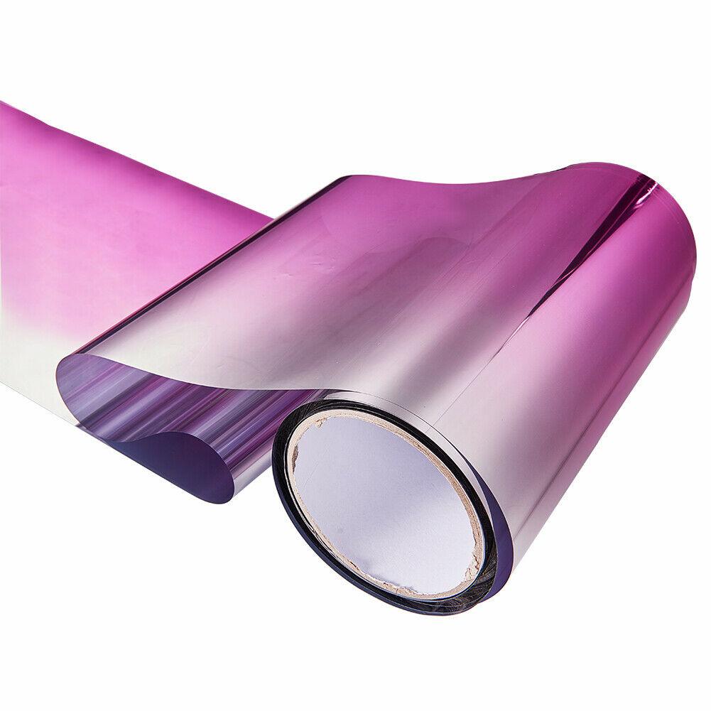 135x20cm Car Top Front Windshield Gradient Foil Solar Protection Heat Insulation Film Sunshade For Driver Sun Visor
