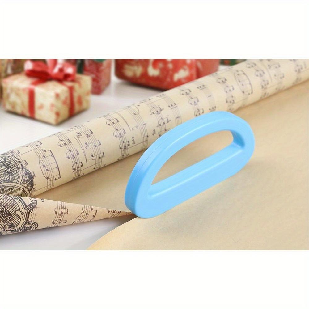 Gift Wrapping Paper Cutter, Handmade DIY Cutting Tool - Suitable for Office/Christmas/Halloween,a Portable Sliding Paper Trimmer