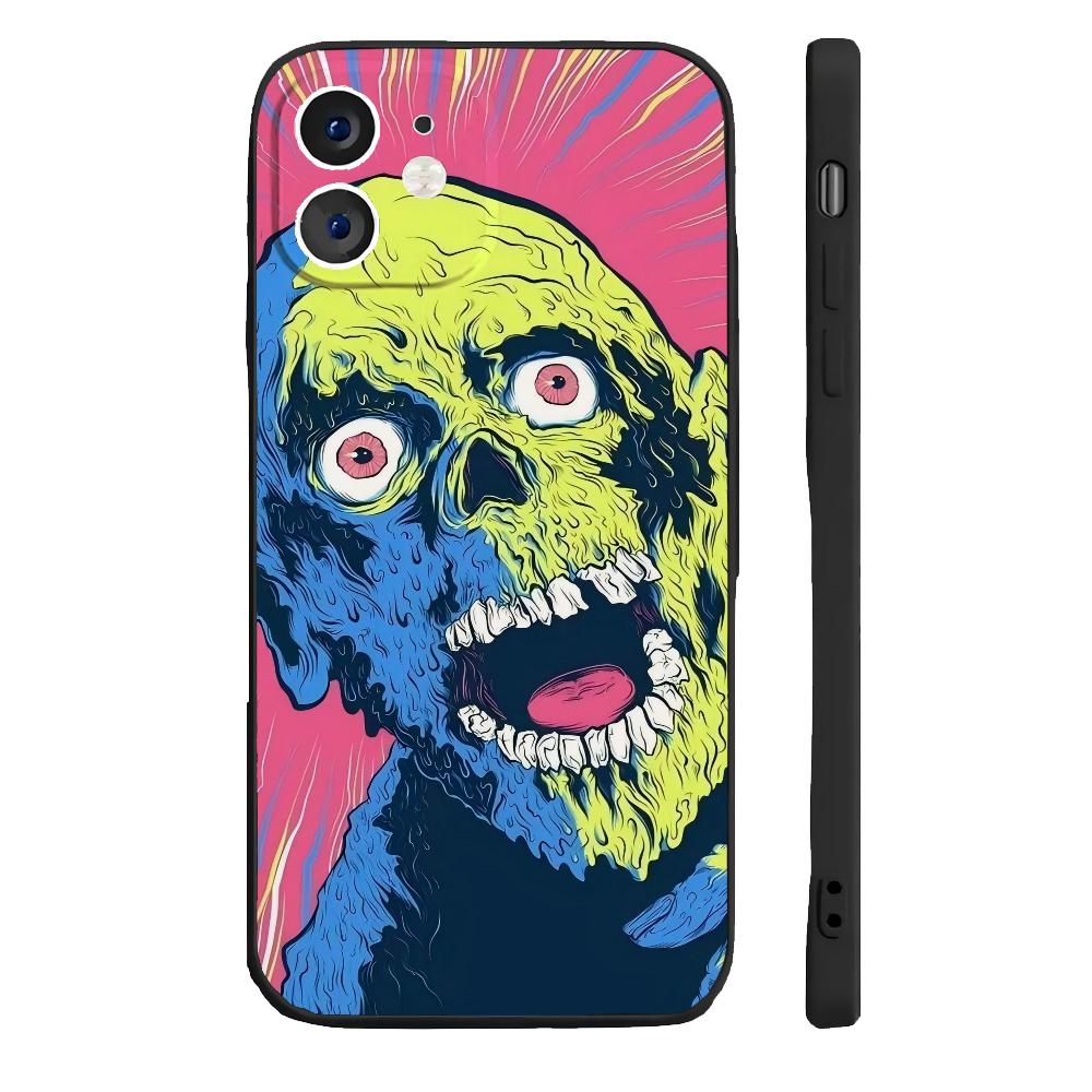 Zom Zom Phone Case Silicone Soft For IPhone 16 15 14 13 12 11 Plus Pro Max Plus
