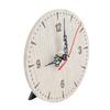 Round Hanging Clock Quiet Numerals Round Retro Clock Classic Wall Clock  Home Use