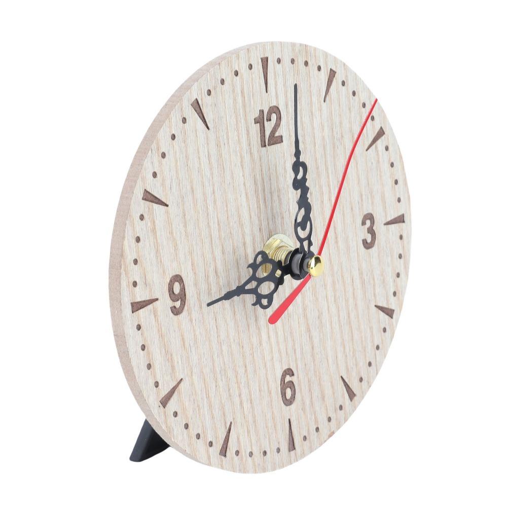 Round Hanging Clock Quiet Numerals Round Retro Clock Classic Wall Clock Home Use