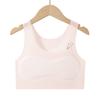 One-stage girls' developmental underwear ice silk tube top junior high school student bra adolescent girl comfortable small vest