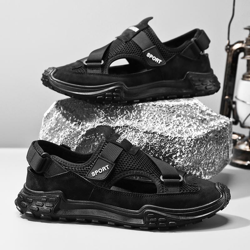 Мужские летние новые мужские сандалии большого размера — фото 4