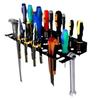 Space Saving Metal Tool Organizer Wall Mount Storage Rack for Tools Screwdriver Pilers Wrench Utility Tool Holder Shelf