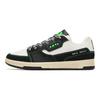 Anta Aoyu Non-Slip Wear-Resistant Low-Top Skate Shoes Men Sneakers Black White Green 112248090S-1