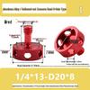 1/4 Aluminum Alloy Hand-Tightened Drone Gimbal Adjustment Screw