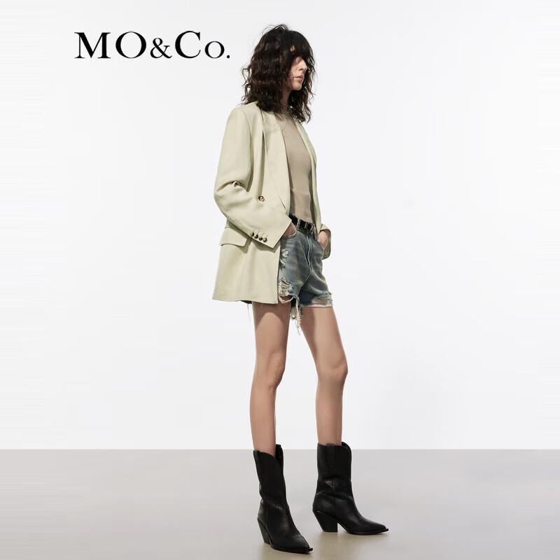 

MO&Co. Linen Blend Oversized Blazer M (165)