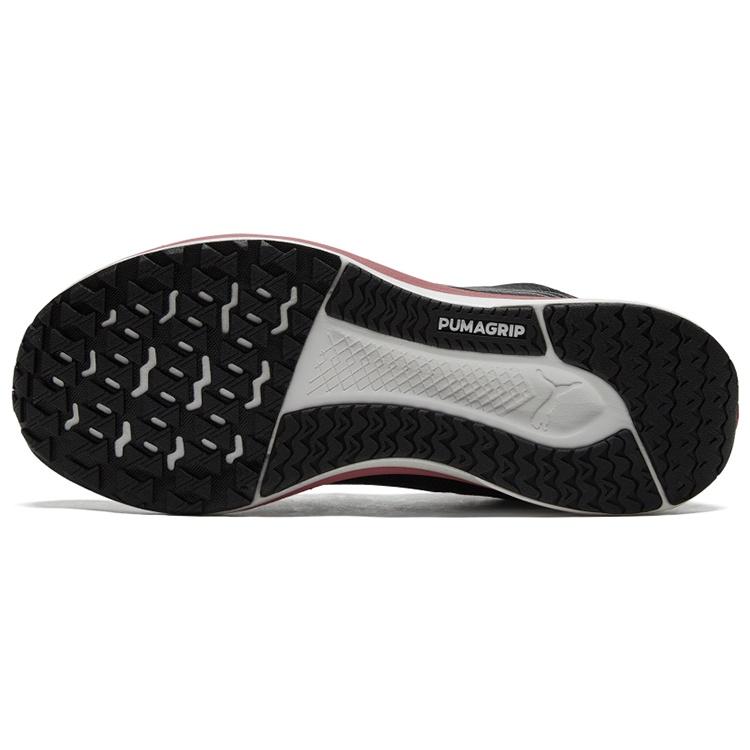 (WMNS) PUMA Velocity Nitro 'Black White Pink' Women's 195296-01