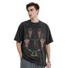 Z Imazighen Kabylischer Schmuck Amazigh Berber Ethnisch 2 Gewaschene T-Shirts Bedruckt Kurzarm Hip Hop T-Shirt Streetwear Oberteile T-Shirts