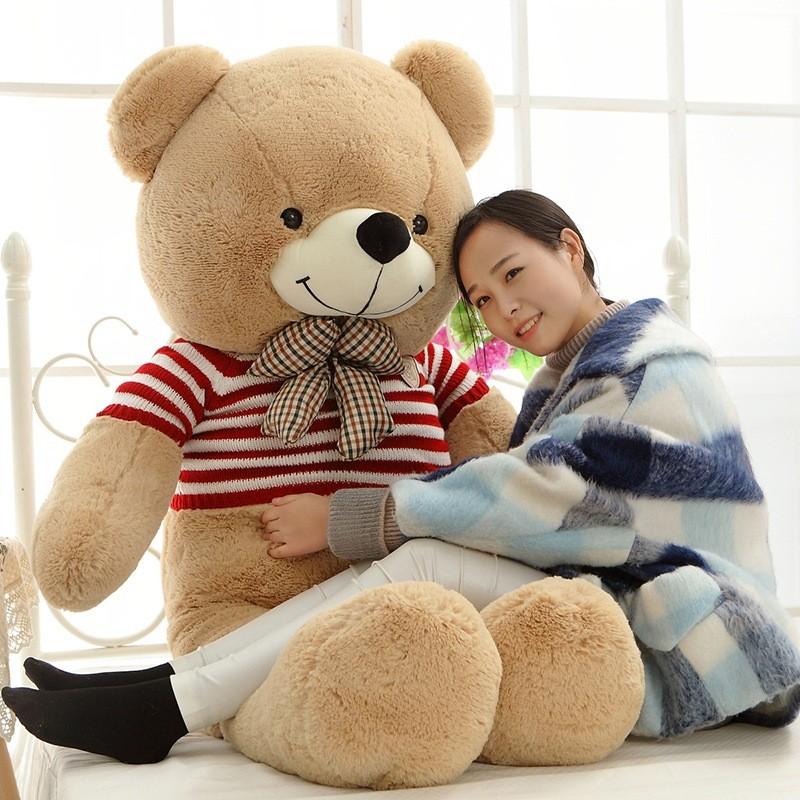Bear Teddy Plush Toy Soft Fill Doll Cute Room Decoration Valentine Day Gift