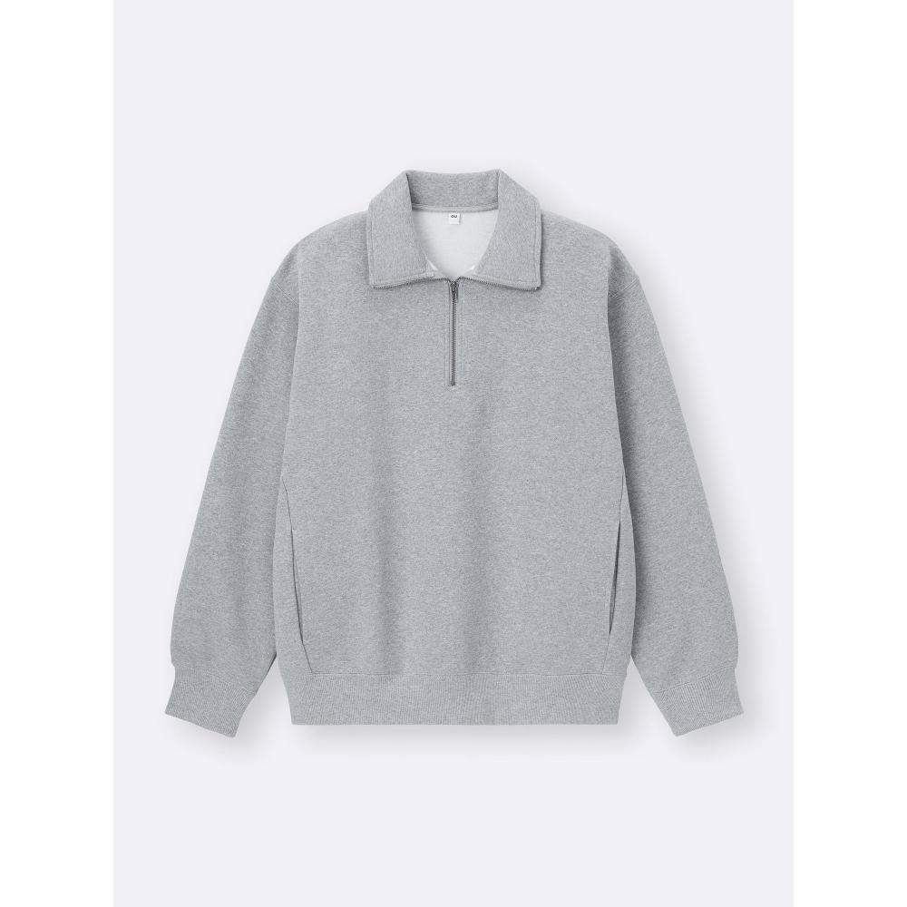 Uniqlo Gu Heavy Weight Sweat Half Zip Pullover