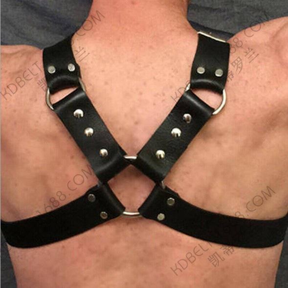 Sex Shoulder Strap Male Bondage Strap Body Chain Personality Bound Chest Strap Same Sex Belt Harness Men