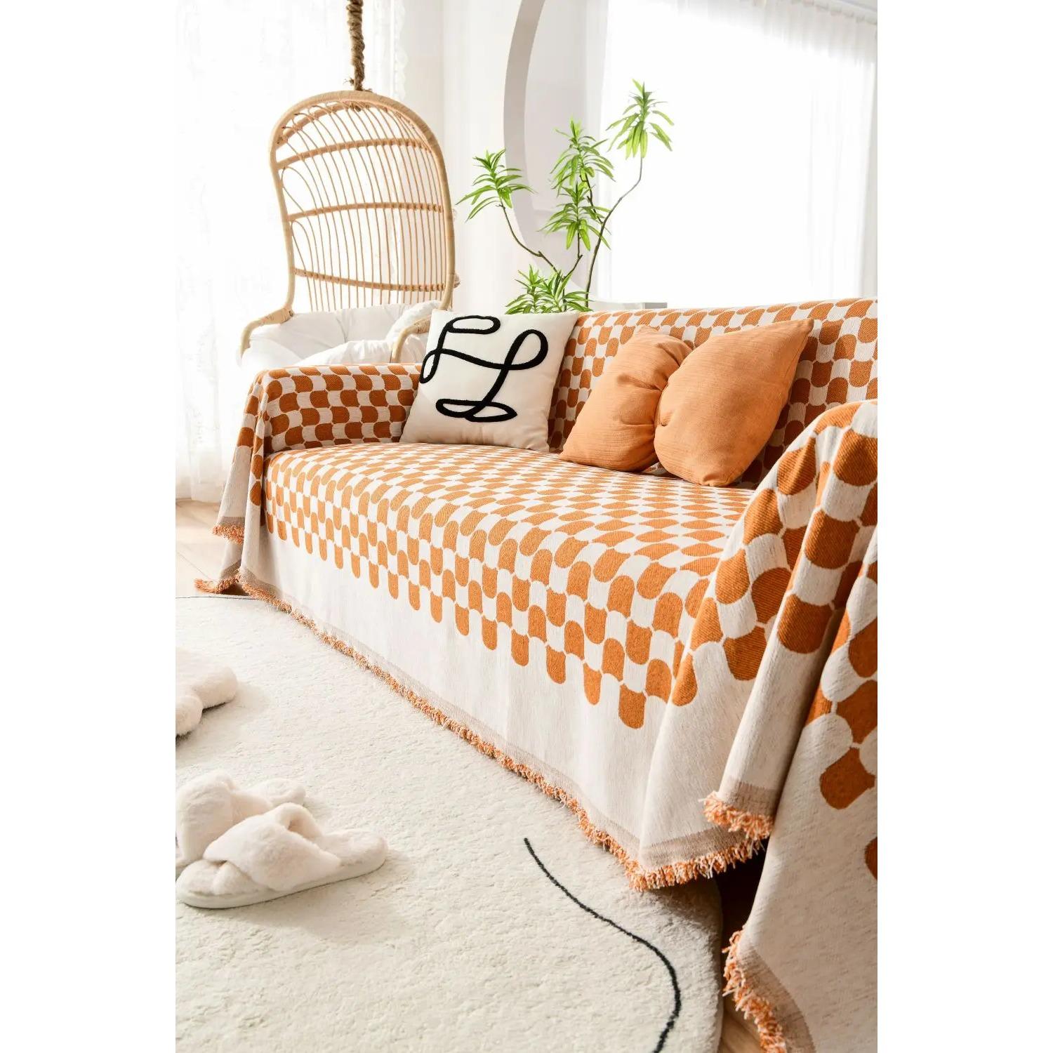 

Большое одеяло для кемпинга и пикника, пляжное полотенце для отдыха, дорожный коврик, коврик для дивана, чехол для дивана с волнистым принтом, одеяла 180x130cm