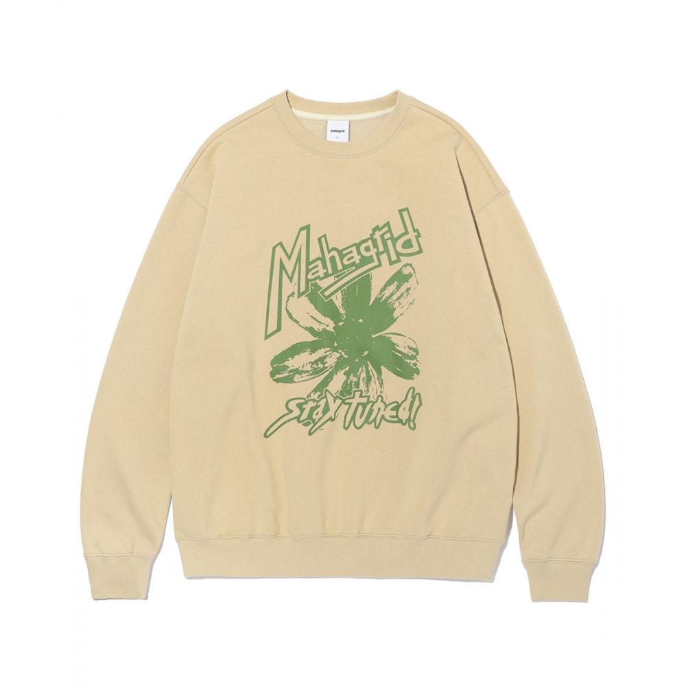 

MAHAGRID FLOWER PRINT SWEATSHIRT BEIGEMG2CFMM445A