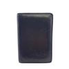 M62899 Monogram Shadow Leather Organizer Dupoch Card Case Black Leather Unisex Used