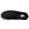 Vans Schachbrett Classic Slip-on Abriebfest Leicht Niedrig geschnitten Skateboard-Schuhe Unisex Schwarz VN000EYE276