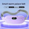 New Heating Palace Warming Treasure Massage Palace Warming Belt Intelligent Vibration Hot Compress Waist Belt Palace Cold Dysmenorrhea Relief Artifact