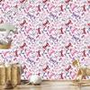 Wallpaper Butterflies Hearts and Dots for Living Room and Bedroom 50x1000