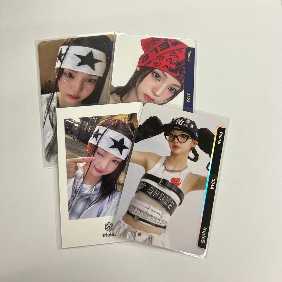 [USED] triples yeonji visionary vision oma trading card