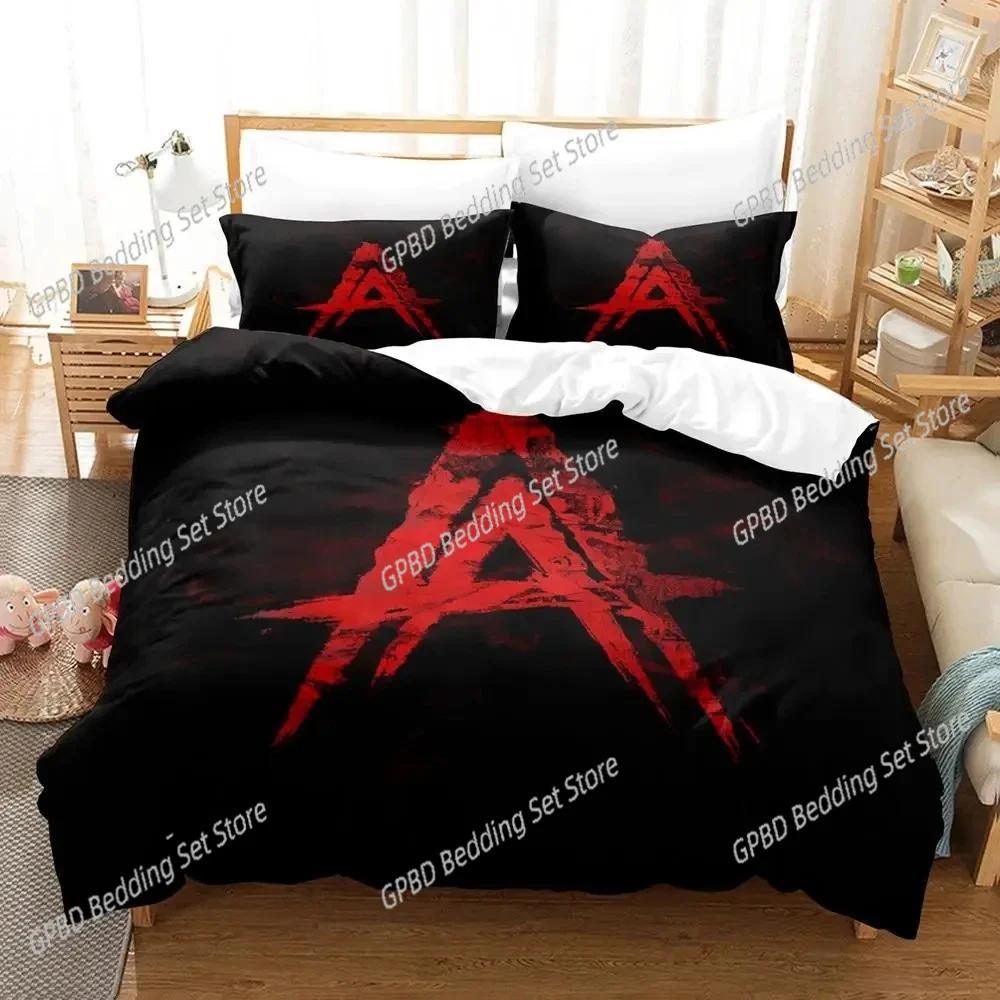 3D Print Anuel Aa Real Hasta La Bedding Set 3D Printed Suitable For Bedroom Duvet Cover Set With Pillowcases Kids Home Textile