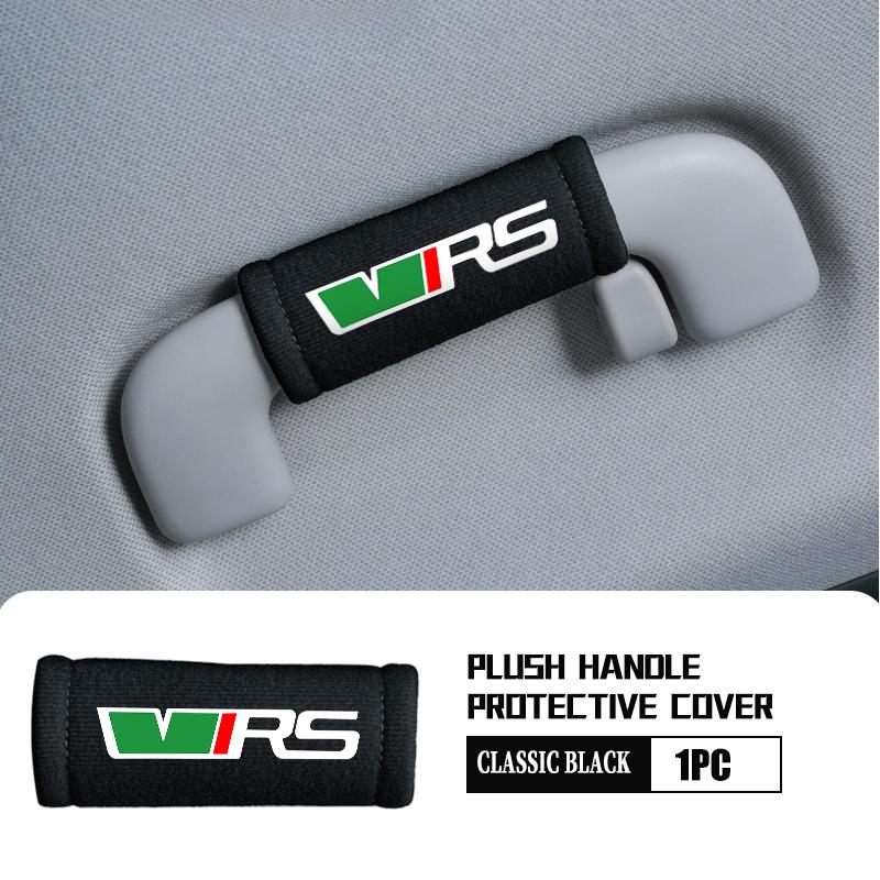 For Skoda Car Roof Armrest Pull Cover Handle Gloves Protection Fabia Kodiaq Kamiq Superb Yeti Octavia Enyaq Rapid