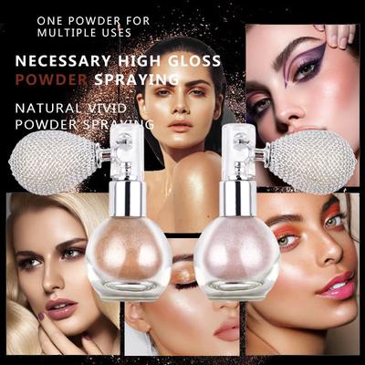 Spray Highlighter Airbag Flasche Gesicht Make-up erhellen Glitter Puder Lidschatten Mode Kosmetik
