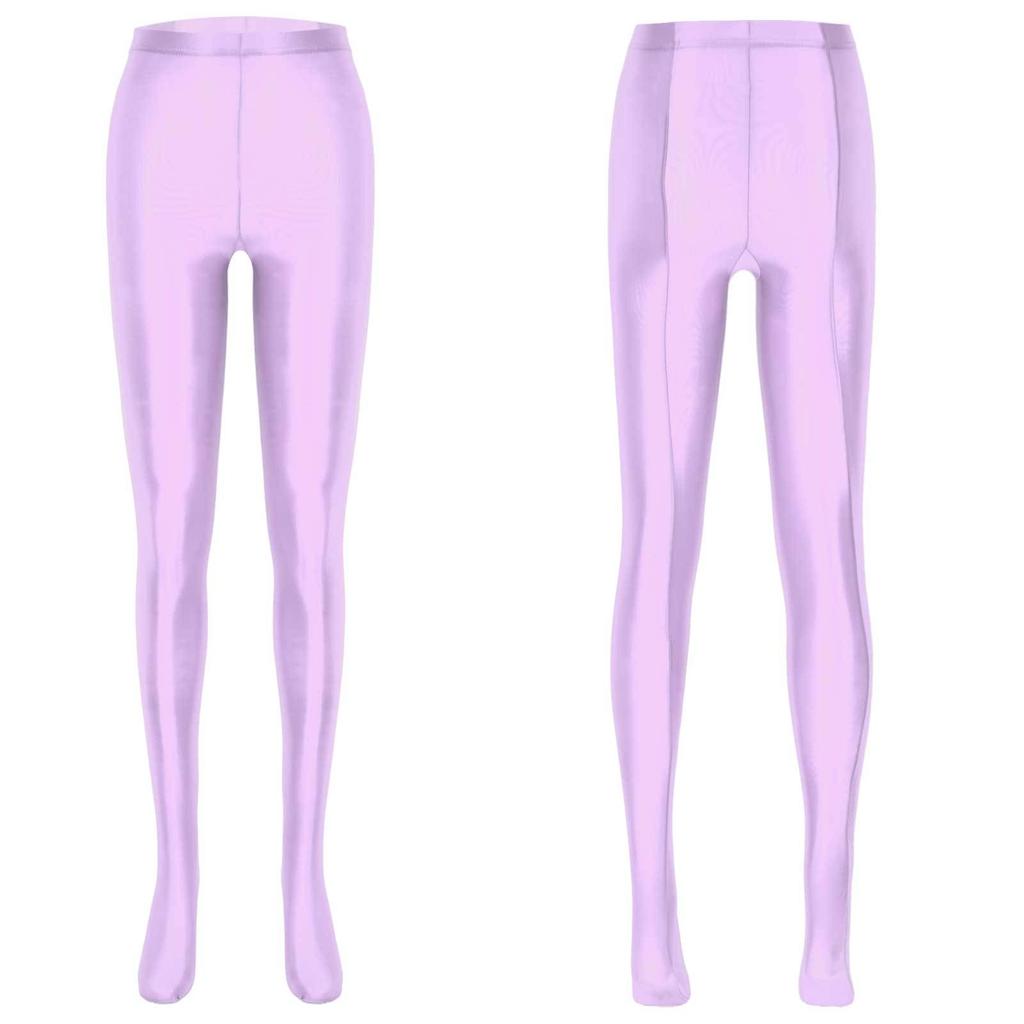 Collant lucidi lucidi da donna Calze Yoga Pantaloni Leggings Sport Collant  a vita alta acquista in modo economico — spedizione gratuita, recensioni  reali con foto — Joom