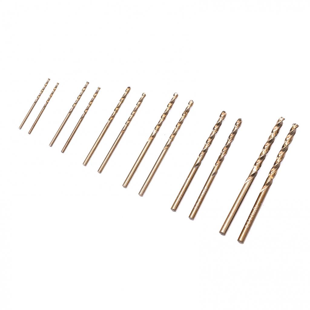 12pcs HSS  for M35  for Cobalt Drill Bit 1-3.5mm for Stainless Steel wood Hole Cutter