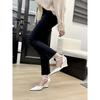 2025 spring and autumn new fashion versatile haute couture niche wedge heel pointed high heel shoes
