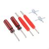 6x Valve Core Remover Tool Dual Single Head for Bicycle Truck