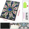Handmade DIY Xian Porcelain Diamond Painting Notebook: Creative Educational Toy & Gift for Elementary Students, Teachers, and Kids with Stickers