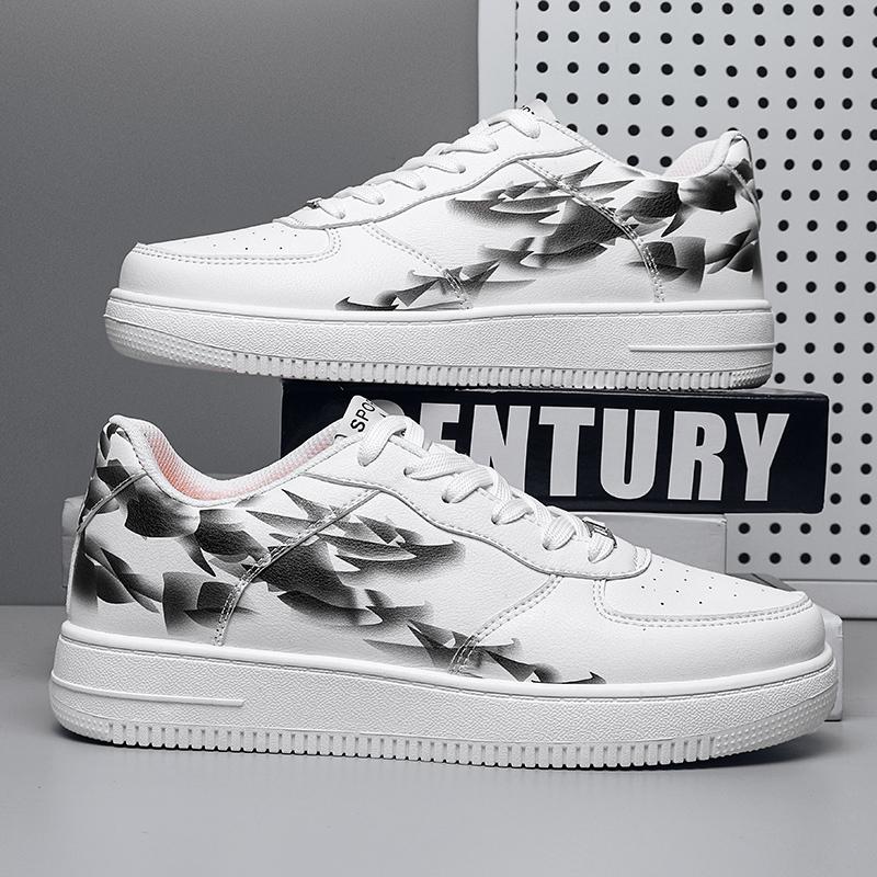 2024 Neue Freizeitschuhe für Herren und Damen, bequeme Outdoor-Sportschuhe, vielseitiges Muster, personalisierte Slim Fit-Schnürschuhe