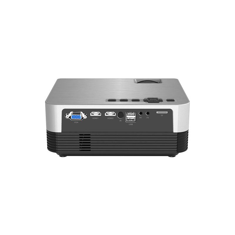 Q6 Portable HD Projector for Bedroom, Smart Home, Outdoor, Hotel, or Apartment Use