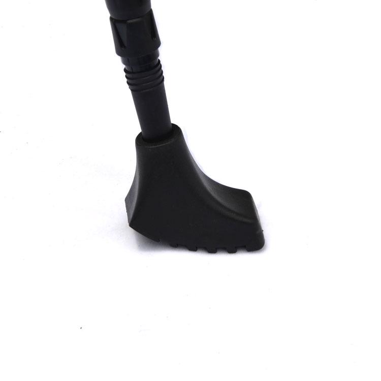 Round Head Cane Tip Cap, Anti-Slip Trekking Pole Foot Cover, Short Head Accessory, Big Foot Cane Cap