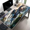 Tappetino per Mouse con Stampa Avatar, Tappetino Antiscivolo per Tastiera da Scrivania, per PC Laptop Gaming Lavoro Uso Quotidiano, Fantastico Regalo Sorpresa per Festival